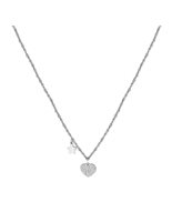 Collana Sagapo Donna Aurora in Acciaio Cristallo SAR21